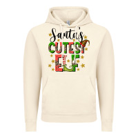 Vintage Artic santas cutest elf Vintage Hoodie - CowhideDigitalArt