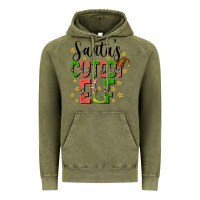 Vintage Olive santas cutest elf Vintage Hoodie - CowhideDigitalArt