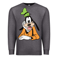 Charcoal Heather goofy Premium Sweatshirt - linhVisuals