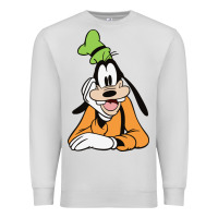 Dove Grey goofy Premium Sweatshirt - linhVisuals