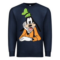 Navy goofy Premium Sweatshirt - linhVisuals