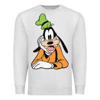 Oatmeal Heather goofy Premium Sweatshirt - linhVisuals