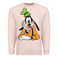 Pale Pink goofy Premium Sweatshirt - linhVisuals