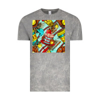 Cloud Rock softball coffee cup and bat with leopard seamless pattern bbs Vintage Tee - BundleAndBundleShop