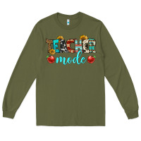 Army Green teacher mode Long Sleeve Tee - BundleAndBundleShop
