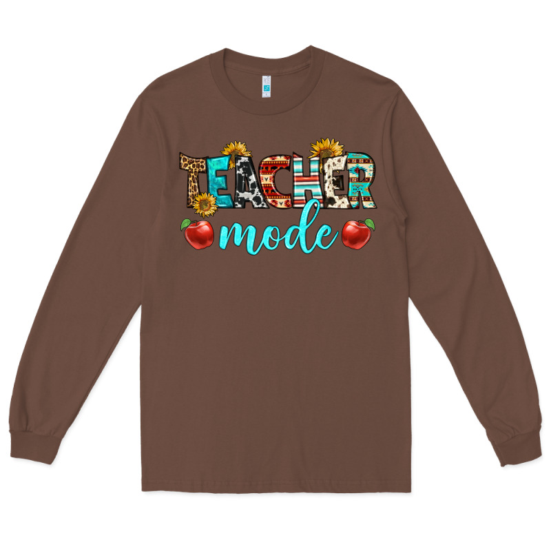 Teacher Mode Long Sleeve Tee by BundleAndBundleShop | Teevron