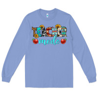 Colony Blue teacher mode Long Sleeve Tee - BundleAndBundleShop