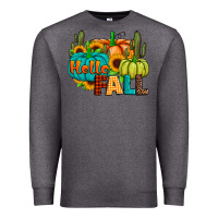 Charcoal Heather hello fall Premium Sweatshirt - JahusDesignShop