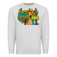 Dove Grey hello fall Premium Sweatshirt - JahusDesignShop