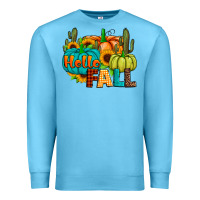 Ocean Blue hello fall Premium Sweatshirt - JahusDesignShop