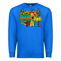 True Royal hello fall Premium Sweatshirt - JahusDesignShop