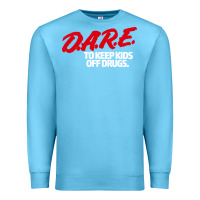 Ocean Blue d.a.r.e Premium Sweatshirt - linhVisuals