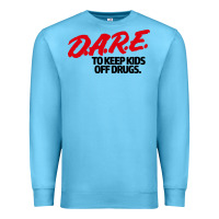 Ocean Blue d.a.r.e Premium Sweatshirt - linhVisuals
