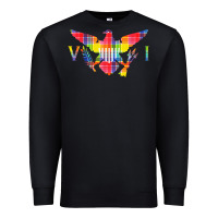 Virgin Islands Madras Vi Flag Premium Sweatshirt | Teevron