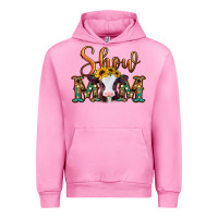 Fuchsia Pink show mom baby cow Urban Hoodie - Jasminsmagicworld
