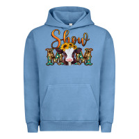 Pigment Pebble Blue show mom baby cow Urban Hoodie - Jasminsmagicworld