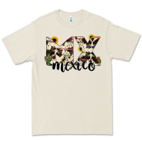 Bone mexico state cowhide serape cactus Premium Tee - RanaPortraitStore