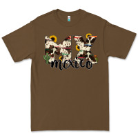 Cacao mexico state cowhide serape cactus Premium Tee - RanaPortraitStore