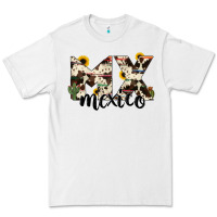 White mexico state cowhide serape cactus Premium Tee - RanaPortraitStore