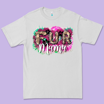Fur Mama Mother's Day Premium Tee Designed By Howdyjamesfarm