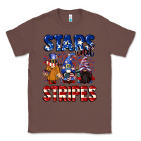 Chestnut Stars and stripes gnomes 4th of july Classic Tee - CowGirlArtShop