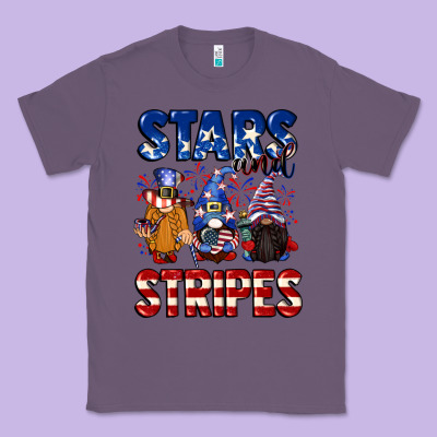 Stars And Stripes Gnomes 4th Of July Classic Tee Designed By Cowgirlartshop