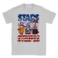 Moon Dust Stars and stripes gnomes 4th of july Classic Tee - CowGirlArtShop