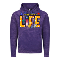Cloud Purple name tribute to first responder dispatchers Vintage Hoodie - CowhideDigitalArt