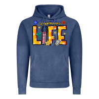 Vintage Denim name tribute to first responder dispatchers Vintage Hoodie - CowhideDigitalArt