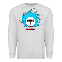 Dove Grey thing 1 Premium Sweatshirt - linhVisuals