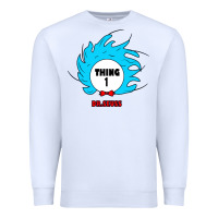 White thing 1 Premium Sweatshirt - linhVisuals