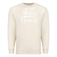 Sandshell im the oldest i make the rules siblings family Premium Sweatshirt - linhVisuals
