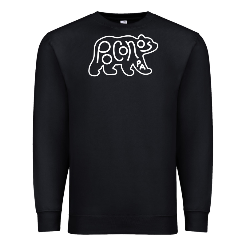 Poconos Pennsylvania Pocono Pa Bear Travel Animal Premium Sweatshirt by linhVisuals | Teevron