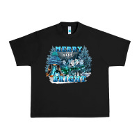 Black merry and bright Urban Heavy Tee - FaDigitalArtStudio