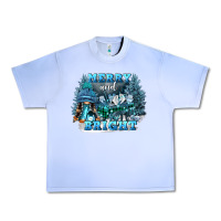 Grape Ice merry and bright Urban Heavy Tee - FaDigitalArtStudio