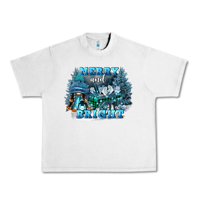 Merry And Bright Urban Heavy Tee by FaDigitalArtStudio | Teevron