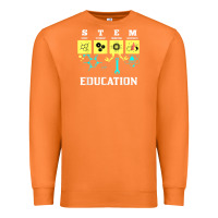 Carrot stem education science tech engineering maths Premium Sweatshirt - linhVisuals