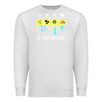 Oatmeal Heather stem education science tech engineering maths Premium Sweatshirt - linhVisuals