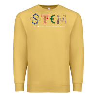 Antique Gold stem science Premium Sweatshirt - linhVisuals