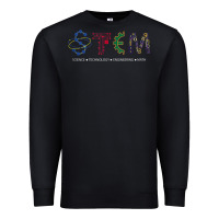 Black stem science Premium Sweatshirt - linhVisuals
