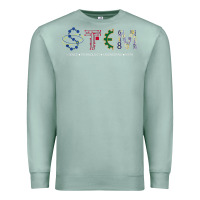 Seafoam stem science Premium Sweatshirt - linhVisuals