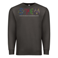 Smoke stem science Premium Sweatshirt - linhVisuals