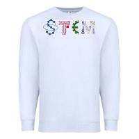 White stem science Premium Sweatshirt - linhVisuals