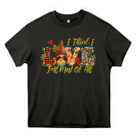 Asphalt i think i love fall most of all Heavy Core Tee - CowGirlArtShop