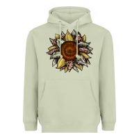 Matcha sunflower camouflage and leopard 2 Heavyweight Hoodie - JahusDesignShop