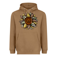 Toasted Coconut sunflower camouflage and leopard 2 Heavyweight Hoodie - JahusDesignShop