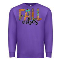 Purple fall vibes Premium Sweatshirt - JahusDesignShop