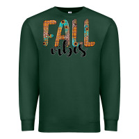 Sports Green fall vibes Premium Sweatshirt - JahusDesignShop