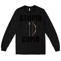 Black Stupid Cupid Long Sleeve Tee - Bettercallsaul