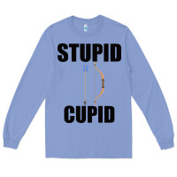 Colony Blue Stupid Cupid Long Sleeve Tee - Bettercallsaul